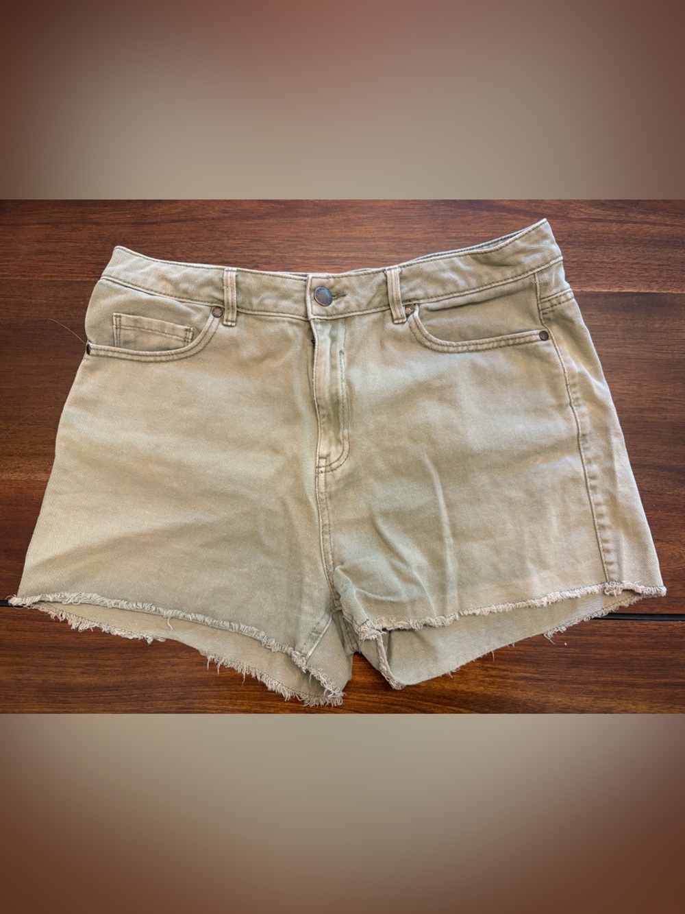 Olive Khaki Shorts